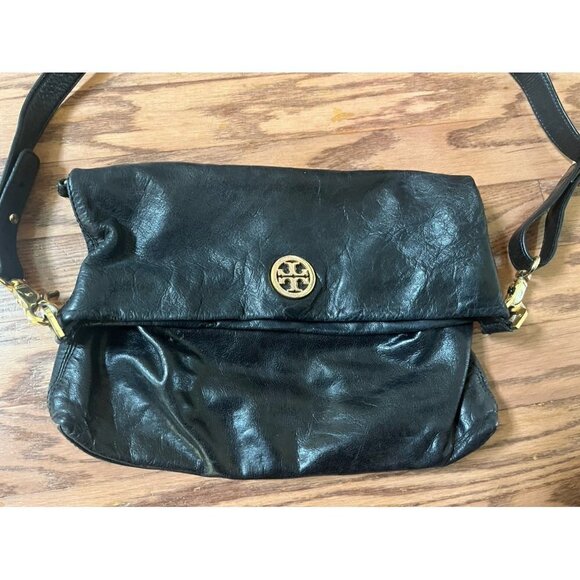 Tory Burch Leather Dena Crossbody Purse Vintage - Picture 2 of 8